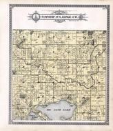 Township 39 N., Range 15 W., Sand Beack Lake, Viola Lake, Austin Lake, Yellow River, Buck Lake, Burnett County 1915